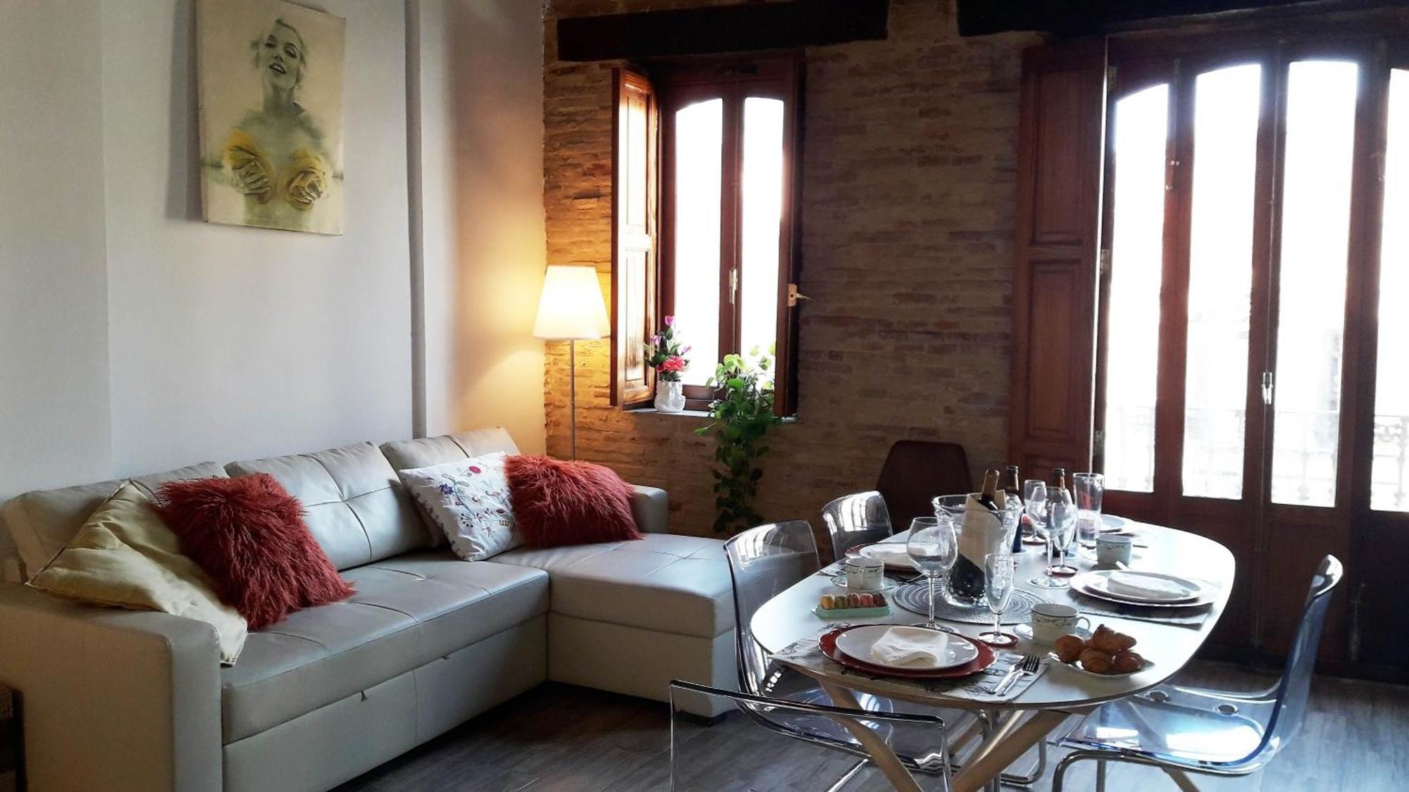 Apartamentos Centricos Barrio Del Carmen Valencia Luaran gambar